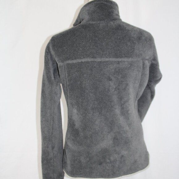 Patagonia Re-Tool Snap T Fleece Medium Gray Long Sleeve Pullover Chest Pocket - Picture 6 of 12